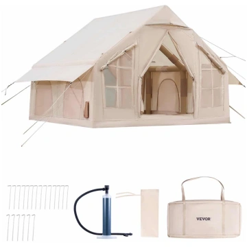 VEVOR 4-6 Personu Piepūšamā Glamping Telts ar Krās