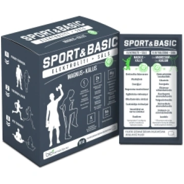 Sport&Basic Magnijs+Kālijs, 14 paciņas BIOFARMACIJ