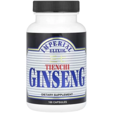 Imperial Elixir, Tienchi Ginseng, 100 Capsules (50