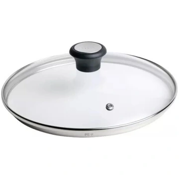Pannas vāks Tefal 280978 — apaļš stikls/plastmasa,