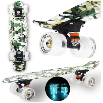 WeLLIFE Skateboard Mini Cruiser RGX skeitbords 22 