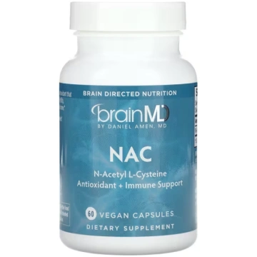 BrainMD, NAC, 600 mg, 60 Vegan Capsules