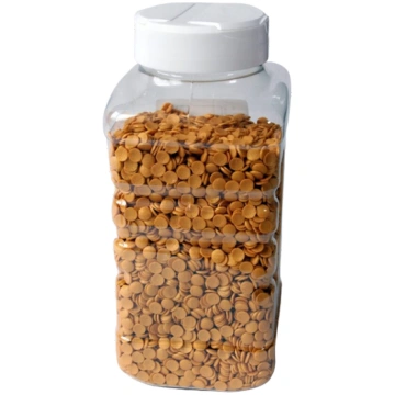 Ziemassvētku konfetti glancēti brūni 6mm 600g Girr