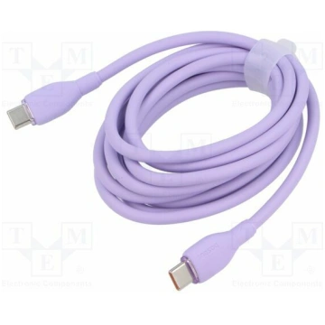 Cable; High Speed,USB 2.0; USB C plug,both sides; 