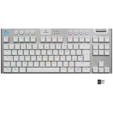 Tastatūra Logitech G915 TKL Tactile SWE (W), balta