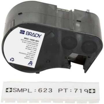 Brady pašlīmējoša poliestera uzlīmju lente BMP51/B