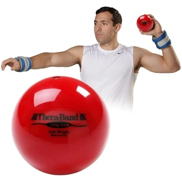 Theraband Soft Weight vingrošanas bumba ar diametr