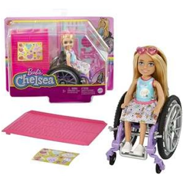 Barbie® Club Chelsea™ Doll + Wheelchair HGP29