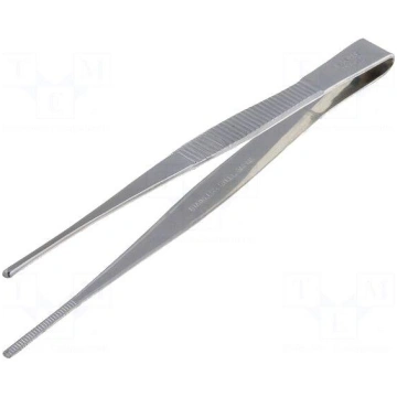 Tweezers | Tweezers len: 125mm | Blades: straight 