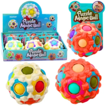 Magic Ball Logic Puzzle Studs 7cm Mix 23620-uniw