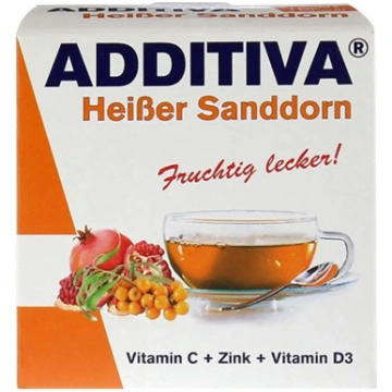 ADDITIVA Heißer Sanddorn Smiltsērkšķis C Vitamīns 