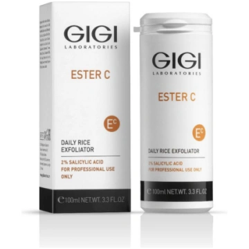 GIGI ESTER C RICE EXFOLIATOR 2% SALICYLIC ACID Rīs