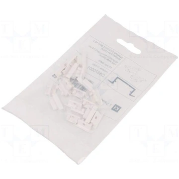 Cap for LED profiles | white | 20pcs | ABS | GEN2 
