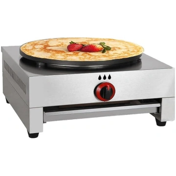 Komerciālā Crepe Maker mašīna 39cm metāna gāzes pa