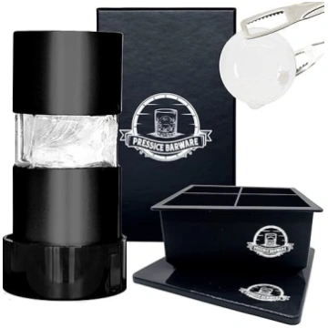Black Pressice Barware ledus bumbiņu prese - Viegl