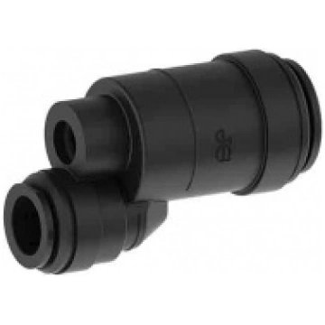 John Guest 18mm x 3/8" x 1/2" COAXIAL CONNECTOR ( 