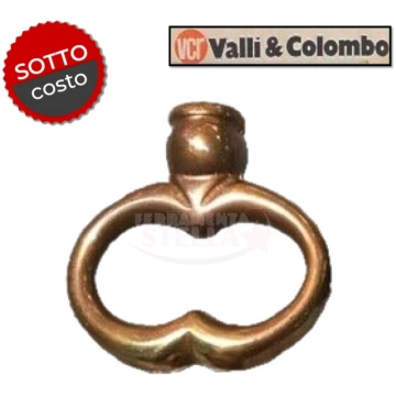 Pomolo a forma di chiave per mobili e antine bronz