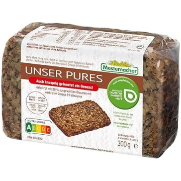 Mestemacher „Pure Oatmeal“ maize bez miltiem un ra
