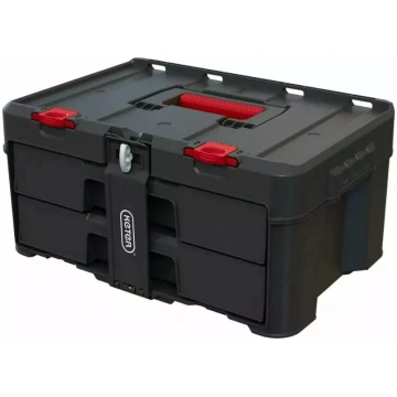 Instrumentu koferis Keter Stack’N’Roll, modelis 25