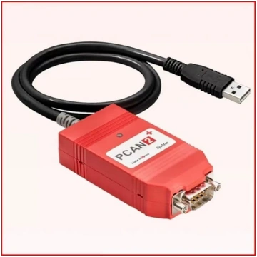 PCAN USB ir saderīgs ar oriģinālo vācu Peak IPEH-0