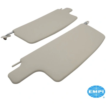Sun visor set, ivory, 2 pieces VW