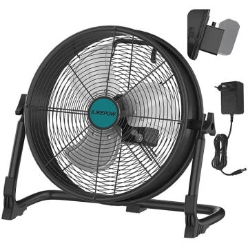 12 collu akumulatora ventilators, saderīgs ar Maki
