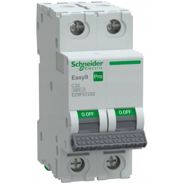 Schneider Wylacznik nadpradowy C 32A 2P Easy9 Pro 