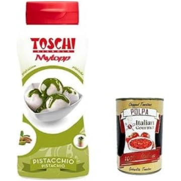 3 x Toschi pistāciju krēms, garšvielu mērce kafija