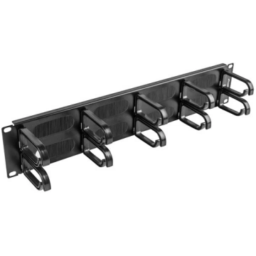 19"" Cable Management 2U type B black ( AK 1204 B 