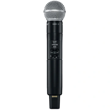 Shure SLXD2/SM58 - handheld transmitter, 470–514 M