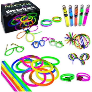 The Glowhouse UK Mega Glow Sticks - augstākās kval