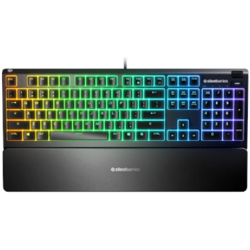 SteelSeries Apex 3 Gaming Keyboard US Layout Wired