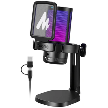 Maono DGM20 spēļu mikrofons, melns - gaming microp