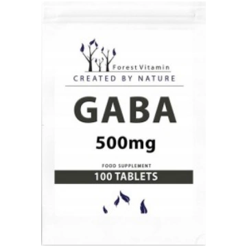 Gaba 500 mg Forest Vitamin 100 tab