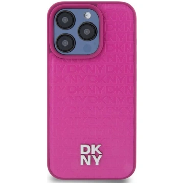 DKNY ādas monogrammu raksts metāla logo MagSafe vā
