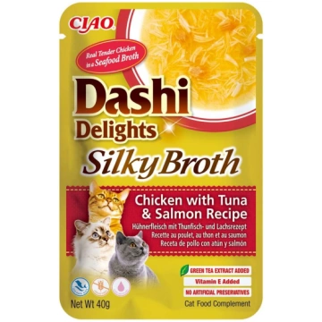 INABA CAT Dashi Delights Silky Broth Chicken with 