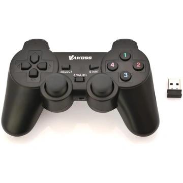 VAKOSS, Gamepad wireless VAKOSS GP-3925BK (PC, PS3