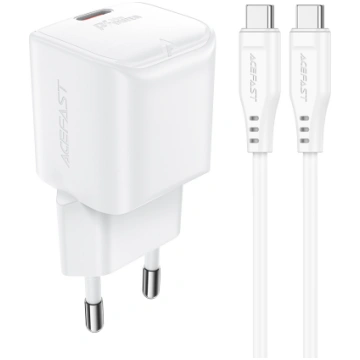 Acefast A77 Mini PD 30W GaN wall charger + USB-C c