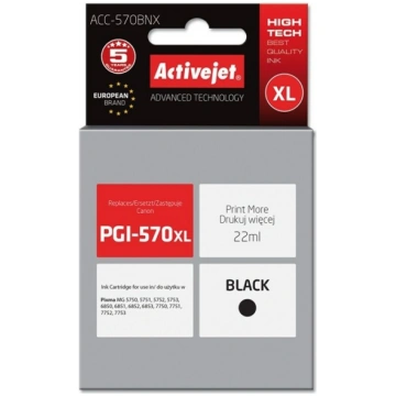Activejet ACC-570BNX Ink (replacement for Canon PG