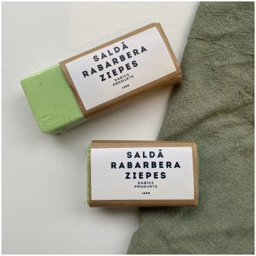 Dabīgas ziepes SALDAIS RABARBERS - 100g