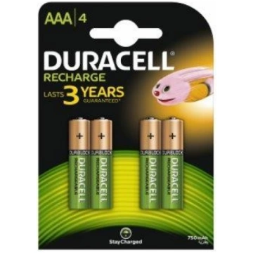 Duracell AAA / LR3 Battery 750mAh B4 DURACELL Aku 