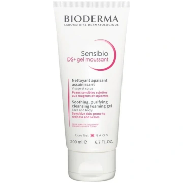BIODERMA Sensibio DS+ putojošais gels 200 ml