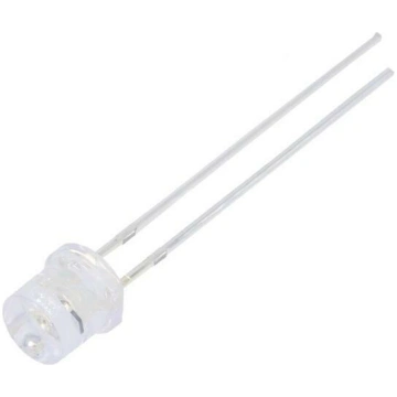 CRLED; red; 5mm; 1120mcd; 140°; Front: flat; 12VDC