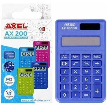 Axel Ax-200db kalkulators Nav norādīts