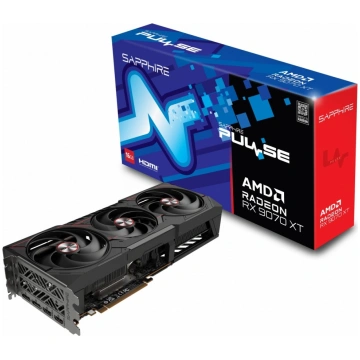 Sapphire PULSE AMD Radeon RX 9070 XT GPU (11348-03
