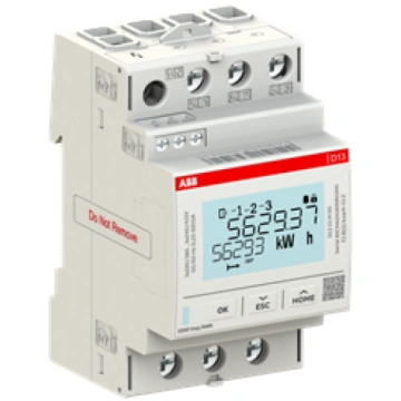 ABB kWh skaitītājs 3-f 65A 400V pulsa MID, D13 15-