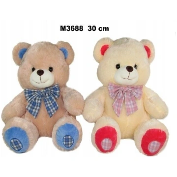 Mīkstais lācītis 30 cm, dažādas krāsas Nav norādīt