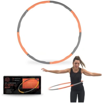 Phoenix Fitness RY1008 Hula Hoop, pelēks/oranžs