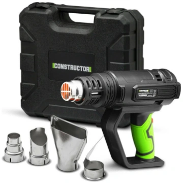 Elektriskā pūtēja CONSTRUCTOR, 2000 W, 50/300/600 