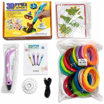Pildspalva 3d Ilike Rotaļlietas Ilike 3d Pen-3 Wit